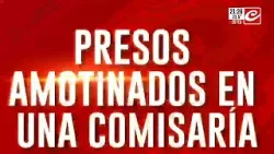 Motín y fuerte operativo policial en la Comisaría de San Carlos