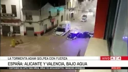 🚨 SPAIN: ALICANTE AND VALENCIA UNDERWATER