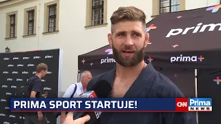 Na Prima sport se těším, tvrdí bijec Procházka. Promluvil i o nové roli otce