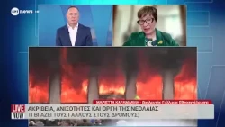 Η βουλευτής της Γαλλικής Εθνοσυνέλευσης Μαριέττα Καραμανλή στο ΕΡΤnews