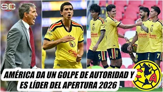 AMÉRICA SHOWS NO MERCY and CRUSHES SANTOS to take the top spot of the APERTURA 2026 | SportsCenter
