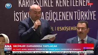 Seçimler zamanında yapılacak!