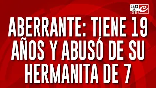 Horro en Misiones: tiene 19 años y abusó de su hermanita de 7 años