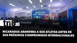 Five national teams honored with flag-raising ceremony for international competitions
