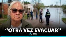 🌊 Alert in Concordia: Rising Uruguay River triggers initial evacuations 🌧️🚨