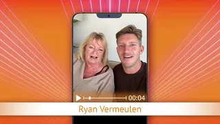 TV Oranje app video message - Ryan Vermeulen