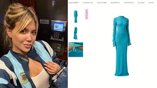 Wanda Nara vende su ropa en la su tienda on line a precios re accesibles