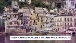 MARE CALABRESE, BALNEABILE IL 97% DELLE ACQUE MONITORATE