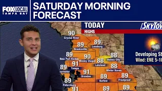 Tampa weather | Saturday morning forecast