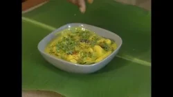 Mangeons Veg - Fruit à pain à la sauce kadhi, Nimki & Salade d'Avocat