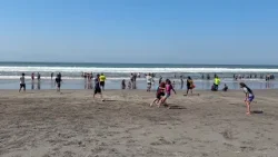 Último día de vacaciones en playa Costa del Sol