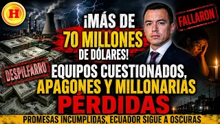 ¡EL COLMO! Pagaron $70 MILLONES por motores VIEJOS que NO SIRVEN para Ecuador 🇪🇨
