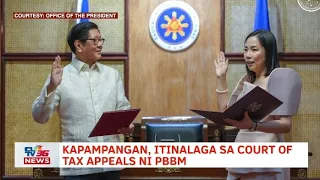 Kapampangan, itinalaga sa Court of Tax Appeals ni PBBM | CLTV36 News Clip