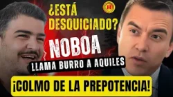 ¿ESTÁ DESQUICIADO? La obsesión enfermiza de Noboa con Guayaquil mientras el país se desangra.