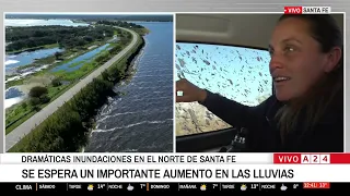 🔴 DRAMATIC FLOODING IN NORTHERN SANTA FE