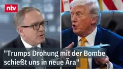 Fischer zu Abgrund im Iran-Krieg: USA hatte keine Rückzugsmöglichkeit mehr | ntv