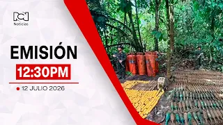 Noticias RCN Broadcast 12:30 p.m. / Sunday, July 12, 2026
