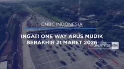 Ingat! One way arus mudik berakhir 21 Maret 2026