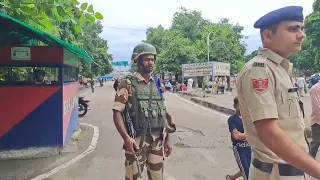 Tight Security at Jammu Railway Station Ahead of Independence Day