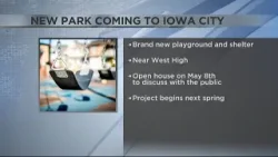 New park coming to Iowa City