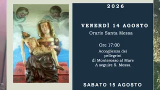 Madonna di Soviore, il 14 e 15 agosto la festa 13-08-2026