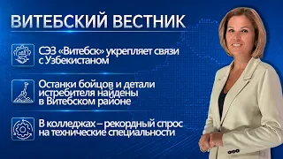 Деловое сотрудничество с Узбекистаном, раскопки под Витебском, чемпионы по пляжному футболу