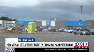 MPD: Woman dies after being hit by car in Walmart parking lot