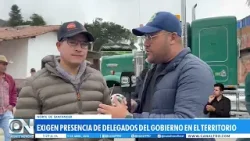 Vía en jaque: Protestas bloquean el corredor Cúcuta – Bucaramanga