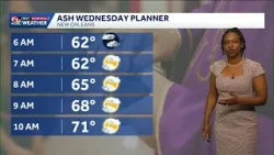 Warm Ash Wednesday expected, near record-breaking temps this week in New Orleans Warm Ash Wednesday expected, near record-breaking temps this week in New Orleans