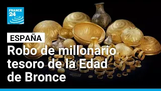 Robo a museo de España: parte del Tesoro de Villena fue extraído en tan solo cuatro minutos