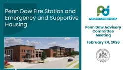 Penn Daw Advisory Committee Meeting, Feb. 24, 2026