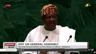 Africa Must Have Representation on the UN Security Council - Mahama