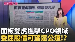 面板雙虎進擊CPO領域 委屈股價可望還公道!?【股民最大黨-關鍵權值股】|主播 張懷慈|#股民最大黨 20260401|三立iNEWS 面板雙虎進擊CPO領域 委屈股價可望還公道!?【股民最大黨-關鍵權值股】|主播 張懷慈|#股民最大黨 20260401|三立iNEWS