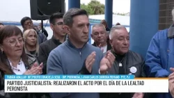 Justicialist Party: They held an event for Peronist Loyalty Day