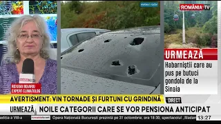 Bad weather ahead for Romania! Hailstorms on the horizon