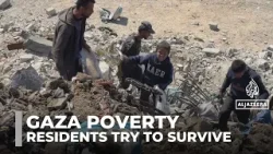Gaza rubble economy: Residents sort through debris for materials to sell