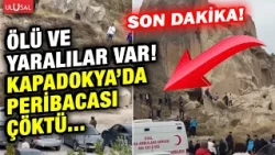 BREAKING NEWS! Fairy chimney collapsed in Cappadocia, Nevşehir due to heavy rain!