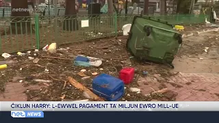 Cyclone Harry: first million-euro payment from the EU