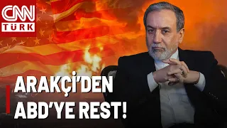 Arakçi'den ABD'ye: Anlaşma İçin Ağır Bedel Ödeyecek! İşte Detaylar...