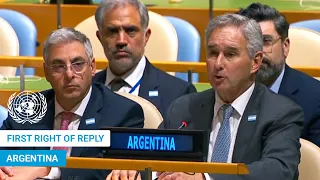 🇦🇷 Argentina - First Right of Reply, United Nations General Debate, 81st Session | #UNGA