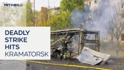 Russian strike on eastern Ukraine's Kramatorsk kills 33