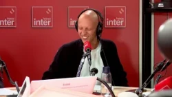 I'm on the radio, what a lucky break! Léandre's segment