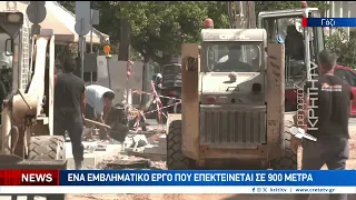 Προχωρά με γρήγορους ρυθμούς η ανάπλαση στην οδό Ελευθερίου Βενιζέλου