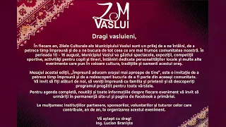 VIDEO//Mesajul Primarului cu ocazia Zilelor Culturale ale Municipiului Vaslui