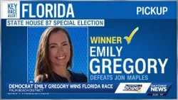 Democrat flips seat in special election for Florida district that includes Trump’s Mar-a-Lago resort