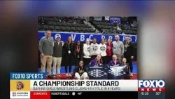 Женская борцовская команда Daphne Lady Trojans завоевала четвертый титул чемпионов штата за шесть...