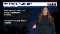 Winter returns to region as much colder air settles in