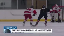 Century/John Marshall girls and boys hockey fall to Mankato West