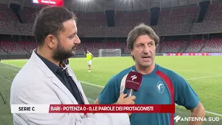 September 16, 2026 - Serie C: Bari vs. Potenza 0-0, Post-Match Interviews