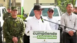 Gobernador de Antioquia defiende necesidad de la tasa de seguridad